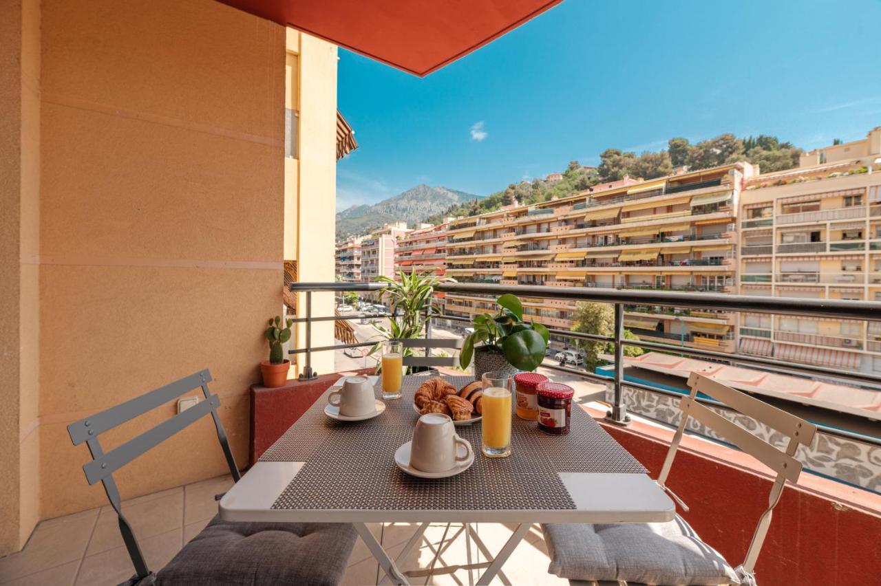 L'Alhambra, Cosy 2 Pieces Au Centre Ville De Menton Kültér fotó